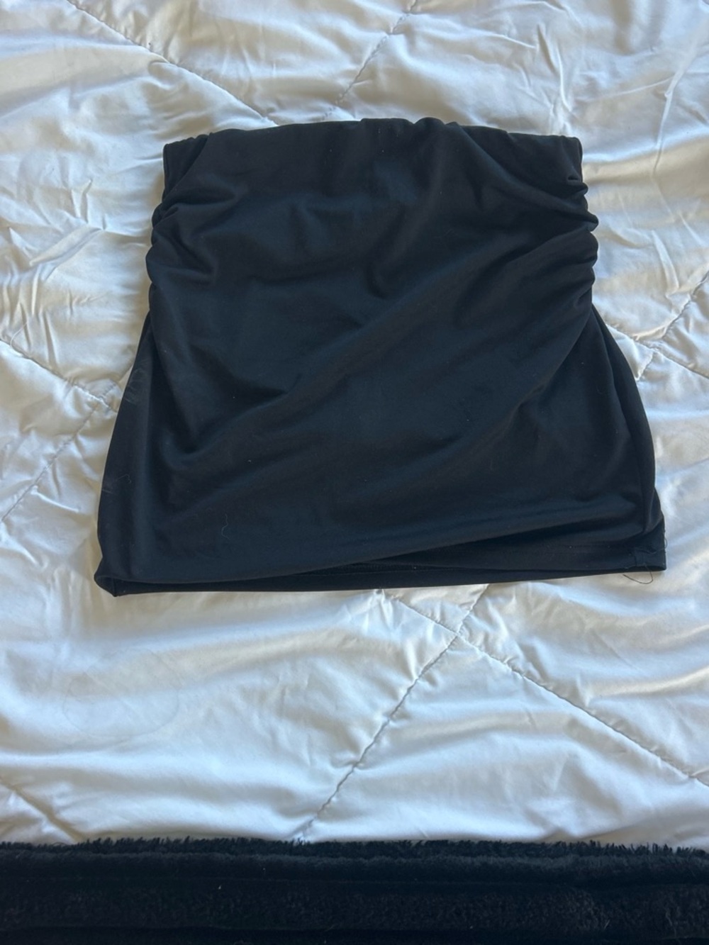 Classic Black Women’s Stretch Mini Skirt
